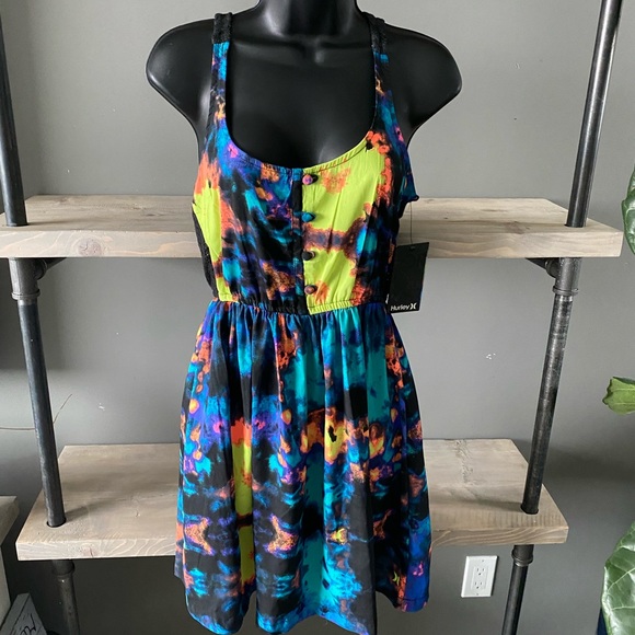 NWT Hurley Sheila Summer Dress XS - Picture 11 of 13